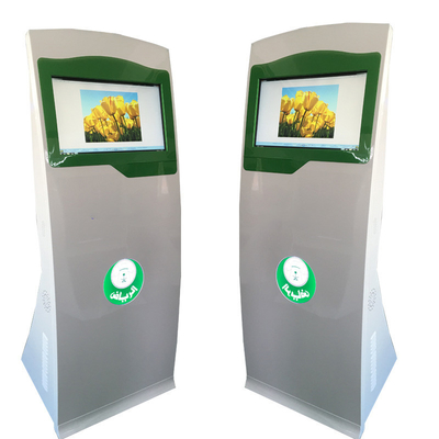 Bodenstellung wechselwirkender Touch Screen Kiosk-Maschinen-Selbstservice