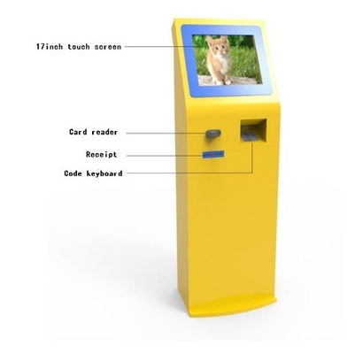 Überprüfen Sie Selbstservice-Kiosk des Scanner-220V-240V mit Empfangs-Drucker