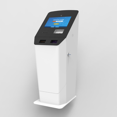 Windows-System 15.6inch Zweiweg-Bitcoin ATM-Kiosk mit Bargeld-Akzeptant-Zufuhr