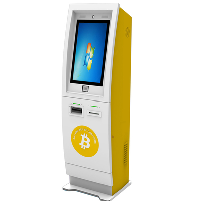 Bitcoin-Erzähler-Maschine Cryptocurrency-Austausch ATM Service Soem-ODM 21.5inch Selbst