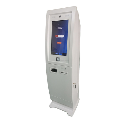 21,5 Zoll Bitcoin-Zahlungs-Maschinen-Schlüsselmünzen-ATM mit saurem Stahlantirahmen