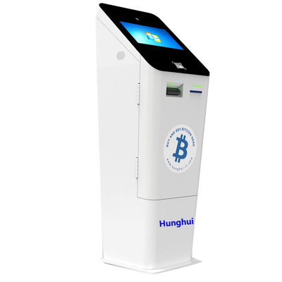 Bitcoin ATM-Kiosk Cryptocurrency ATM des Bildschirm- bearbeitet Unterstützungs-Bitcoin-Geldbörse maschinell
