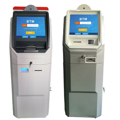 Bitcoin ATM-Kiosk des kapazitives Bildschirm- Zweiweg-