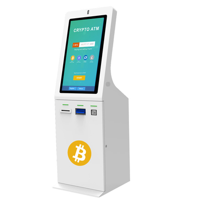 Freie Software-Bargeld-Recycler Bitcoin ATM-Kiosk 32inch mit QR-Scanner