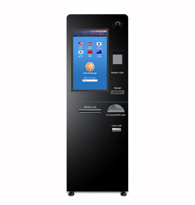 Flughafen-automatische fremde Geldumtausch-Maschinen-Bank ATM-Maschine