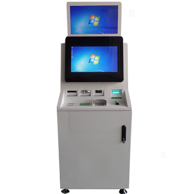 Kundengebundenes Logo 17 Zoll-Doppelschirm-Zahlungs-Kiosk-Maschine Multifunktions
