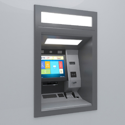 Bearbeitet an der Wand befestigtes ATM Kiosk Soem-ODM für Bank-Vandalen-Beweis maschinell