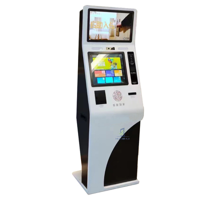 Scanner FCC-Doppelschirm-Selbstservice-Bill Payment Kiosk Withs QR