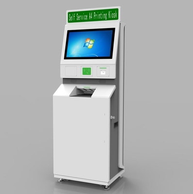 Schulzeugnis-Leser-Bank ATM-Maschinen-Selbstservice-Druckkiosk 21.5inch des Dokumenten-A4