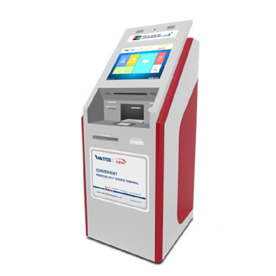 Banken alle in einer Barzahlungs-Kiosk-Maschine 10 Punkte des mit Berührungseingabe Bildschirms