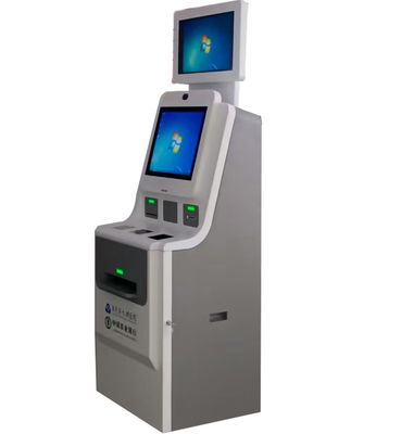 17inch Touch Screen Selbstservice-Kiosk-Bank-Anschluss mit Bareinzahlung