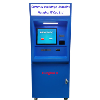 Geldumtausch-Kiosk-Geldumtausch-ATM-Maschine OSs Windows10 fremde