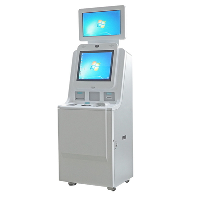 Doppelte Schirm Win10 OS-Krankenhaus-Selbstservice-Kiosk-Maschine mit NFC-Kartenleser