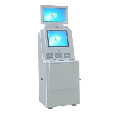 Doppelte Schirm Win10 OS-Krankenhaus-Selbstservice-Kiosk-Maschine mit NFC-Kartenleser