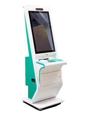 Flughafen-Selbstservice-Abfertigungskiosk mit Passscanner für Gesundheitswesen und Hotel