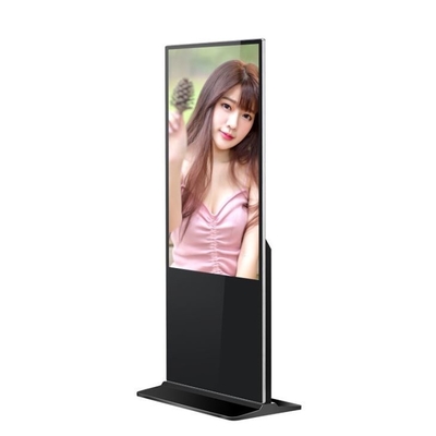 32-65inch LCD Werbungs-Bildschirm-freie stehende digitale Beschilderung 300cd/m2